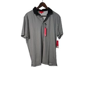 Redvanly Graine Polo Tuxedo Black Size Large